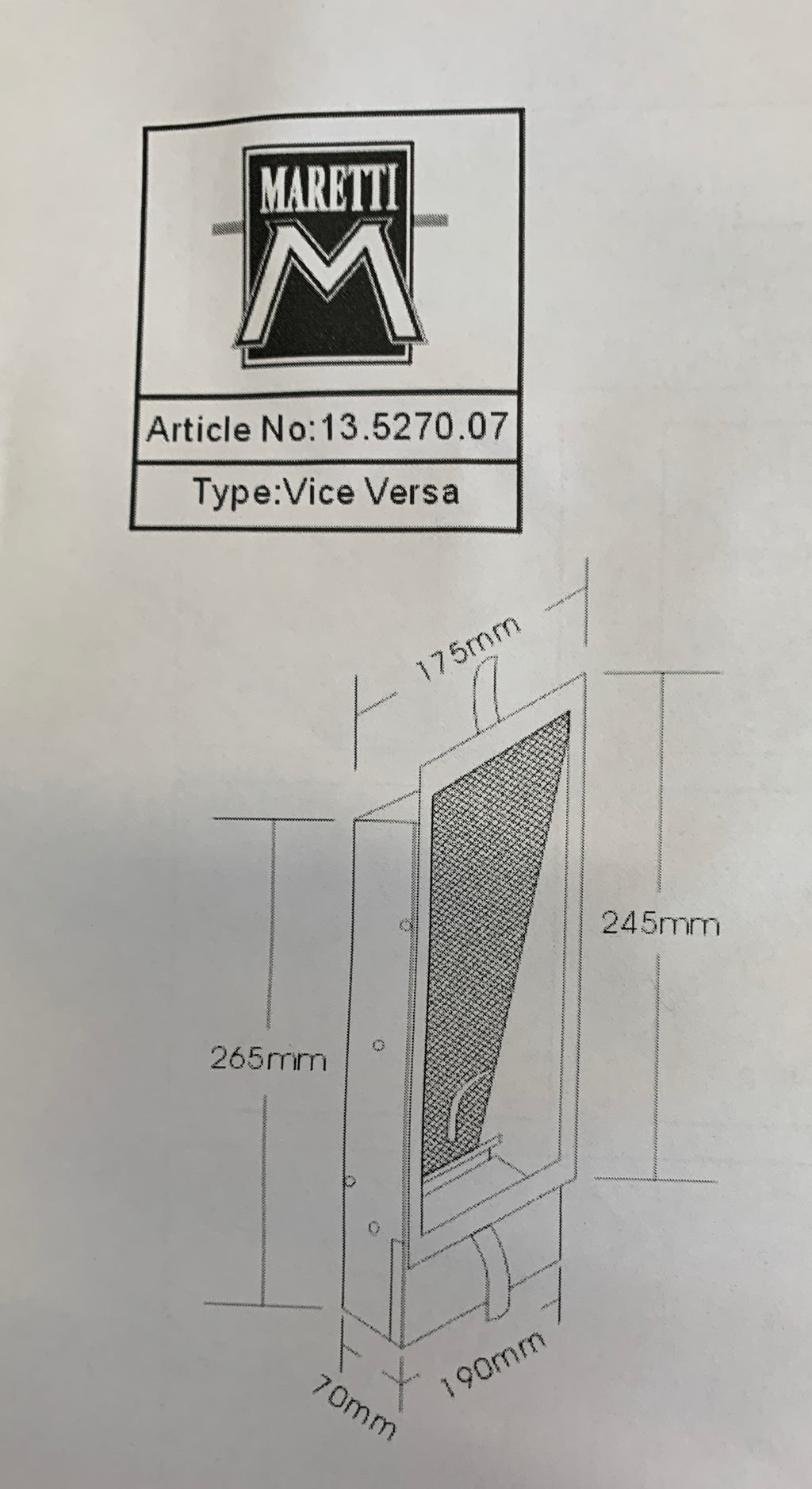 Maretti wandlampen nieuw Vice Versa twv € 119,00 nu voor € 20,00!