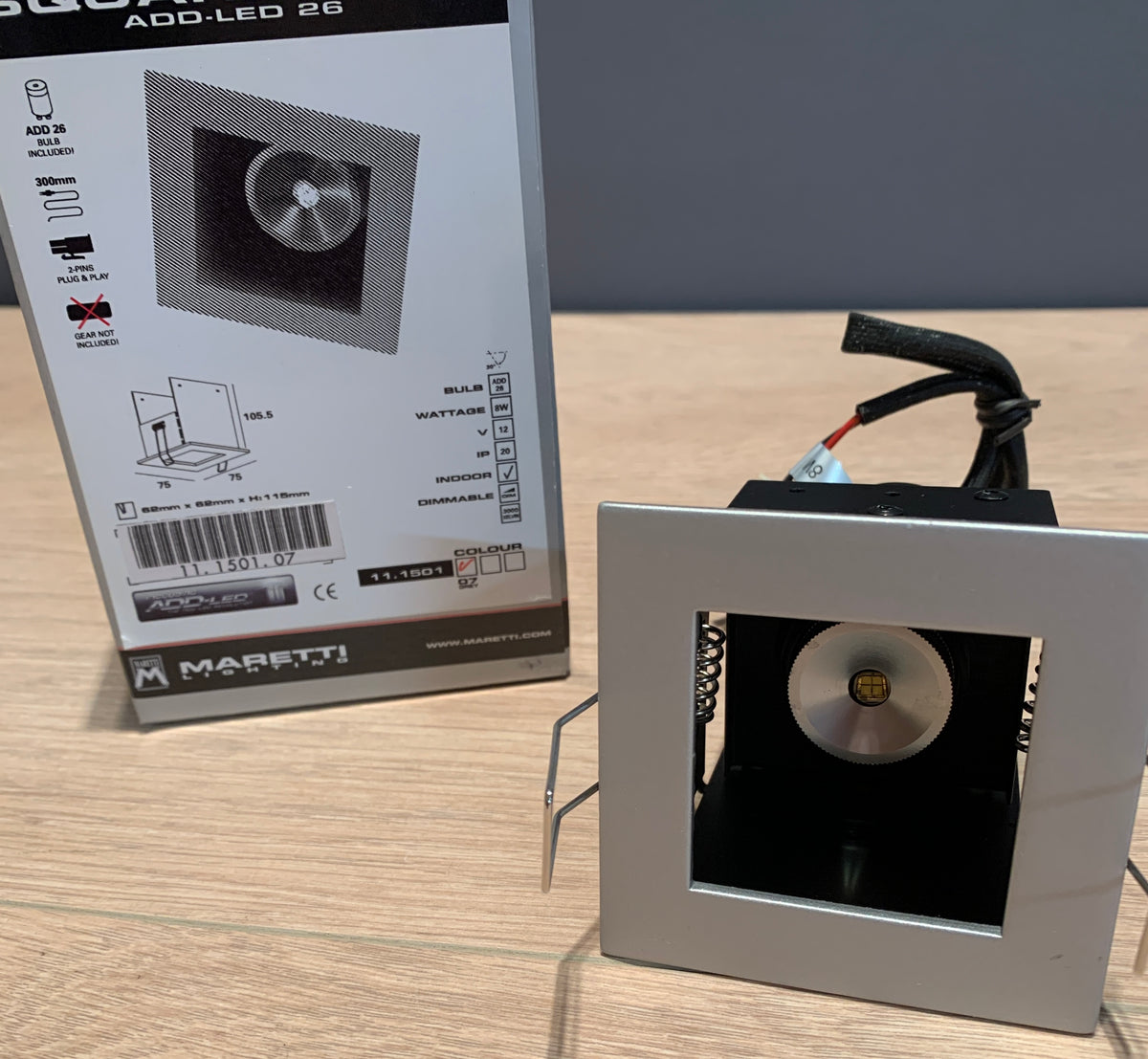 NIEUW led spots Maretti Hide inclusief led twv € 49,00 nu voor € 7,50!