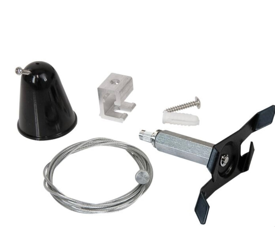 Maretti track railverlichting ophangset nieuw twv € 18,00 nu voor € 4,00!