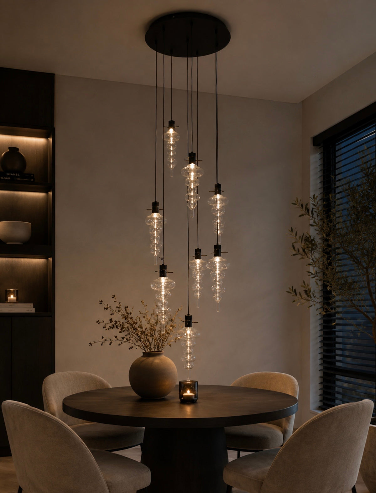 Ilfari Reflexx H8 Hanglamp Zwart LED