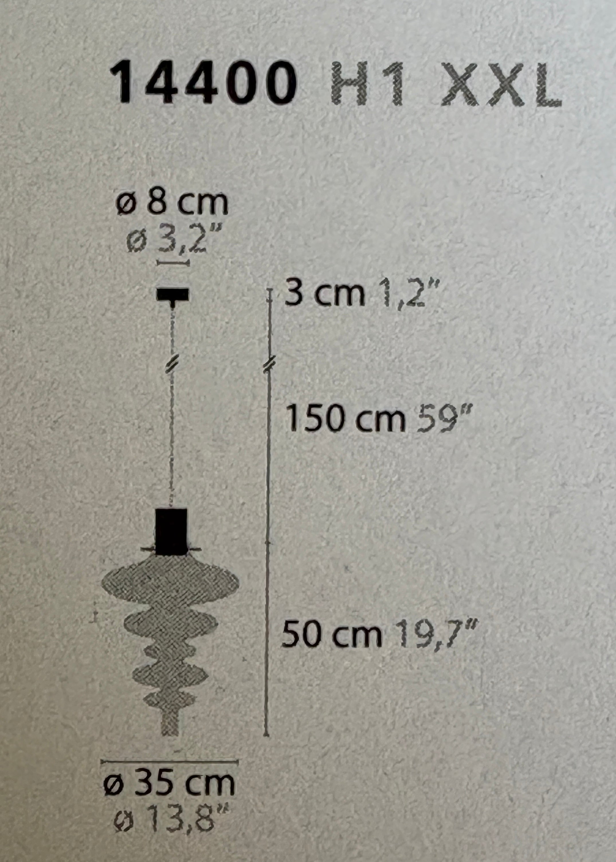 Ilfari Reflexx H1 XXL Hanglamp Brass Clear Glass