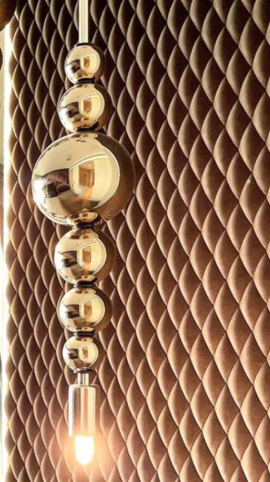 Ilfari Tears from Moon H1 XL Hanglamp Brilliant Brass Gold Glass
