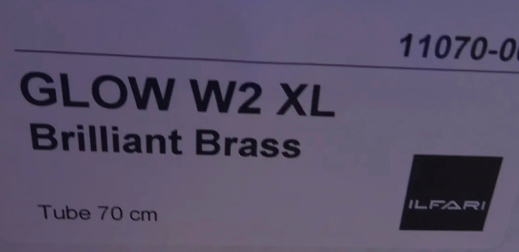 Ilfari Glow W2 XL Wandlamp Brilliant Brass
