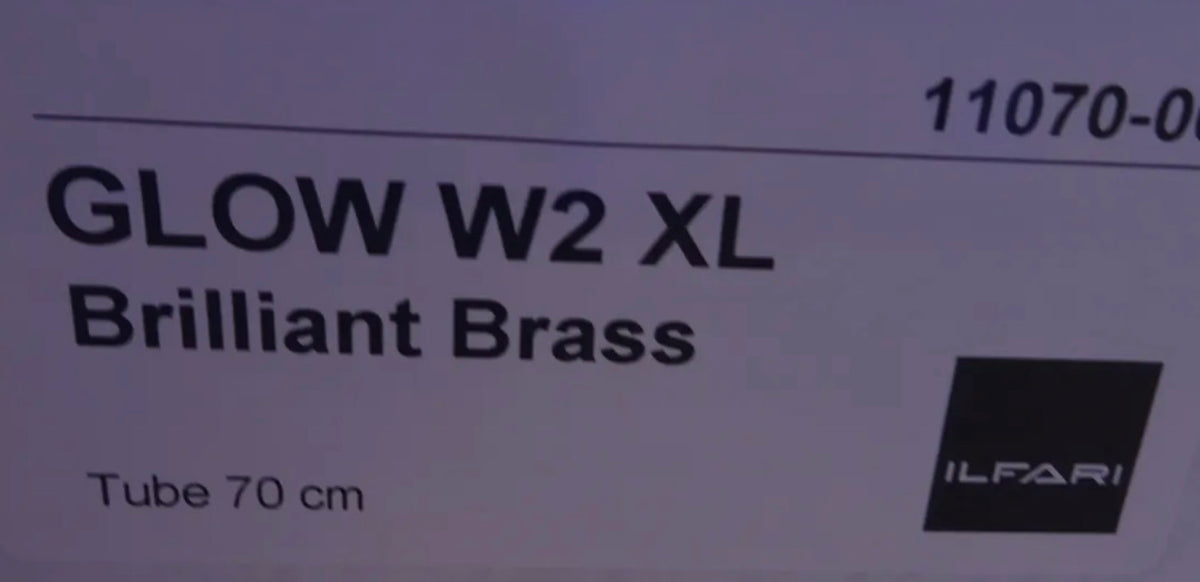 Ilfari Glow W2 XL Wandlamp Brilliant Brass