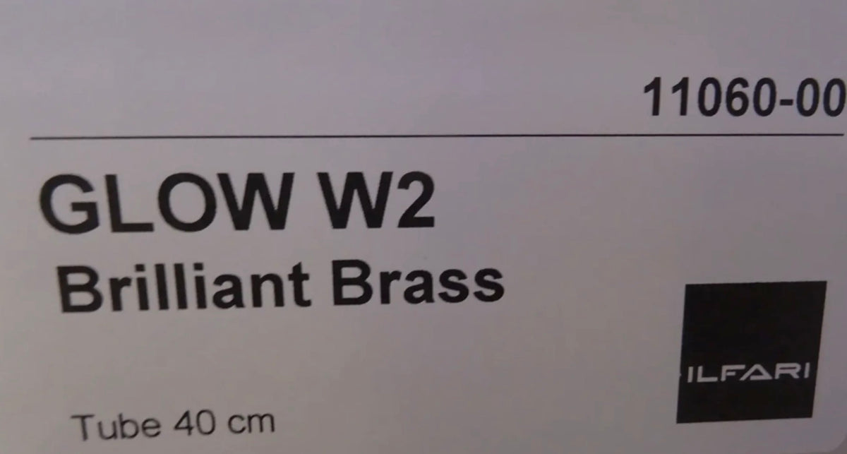 Ilfari Glow W2 Wandlamp Brilliant Brass