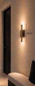 Ilfari Glow W2 Wandlamp Brons 40 cm