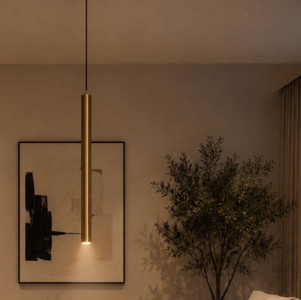 Ilfari Glow H1 Hanglamp Satin Brass 70 cm