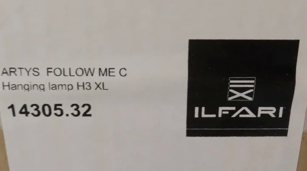 Ilfari Artys H3 XL Hanglamp Zwart
