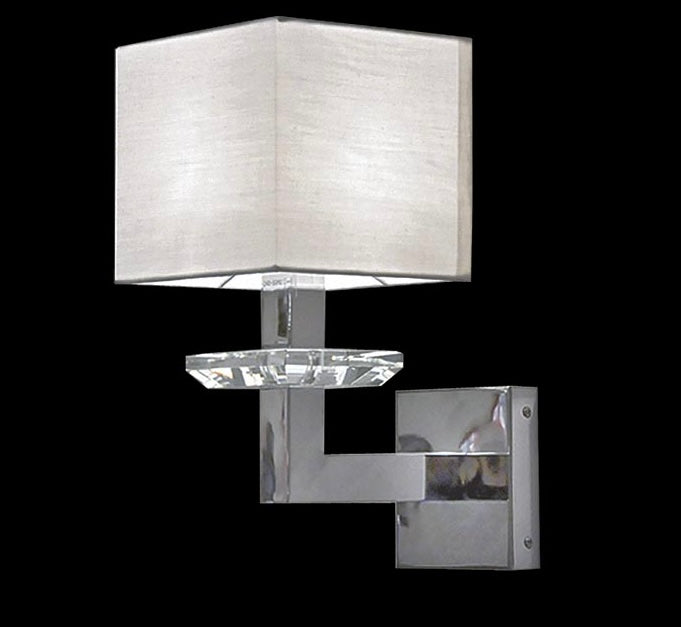 Ilfari Swinging Ballet W1 Wandlamp Chrome Witte Kap