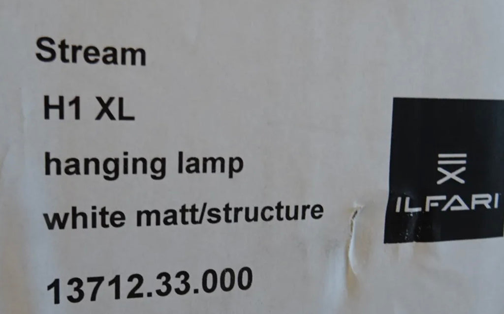 Ilfari Stream H1 XL Hanglamp Wit