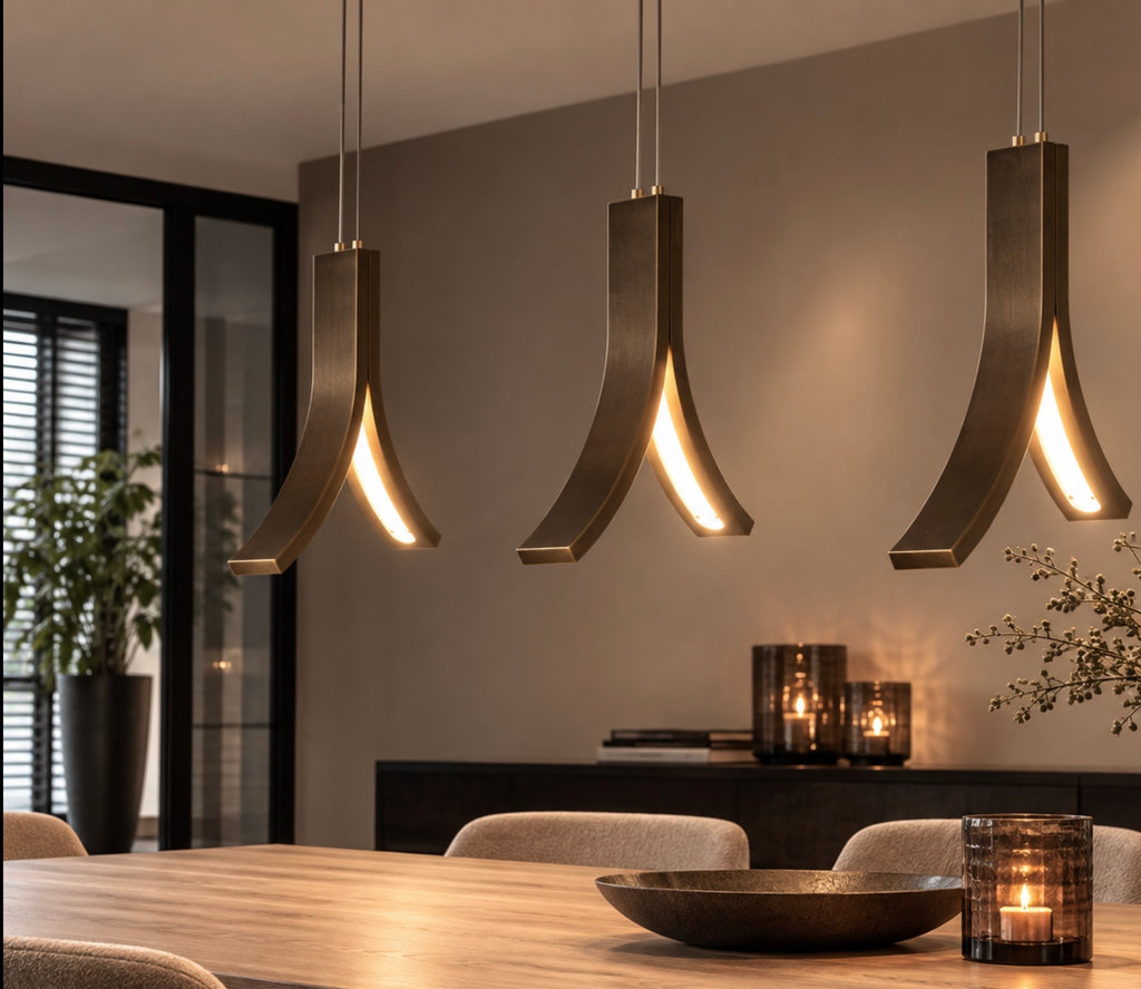 Ilfari Stream H1 Hanglamp Brons twv € 790,00 nu voor € 225,00!