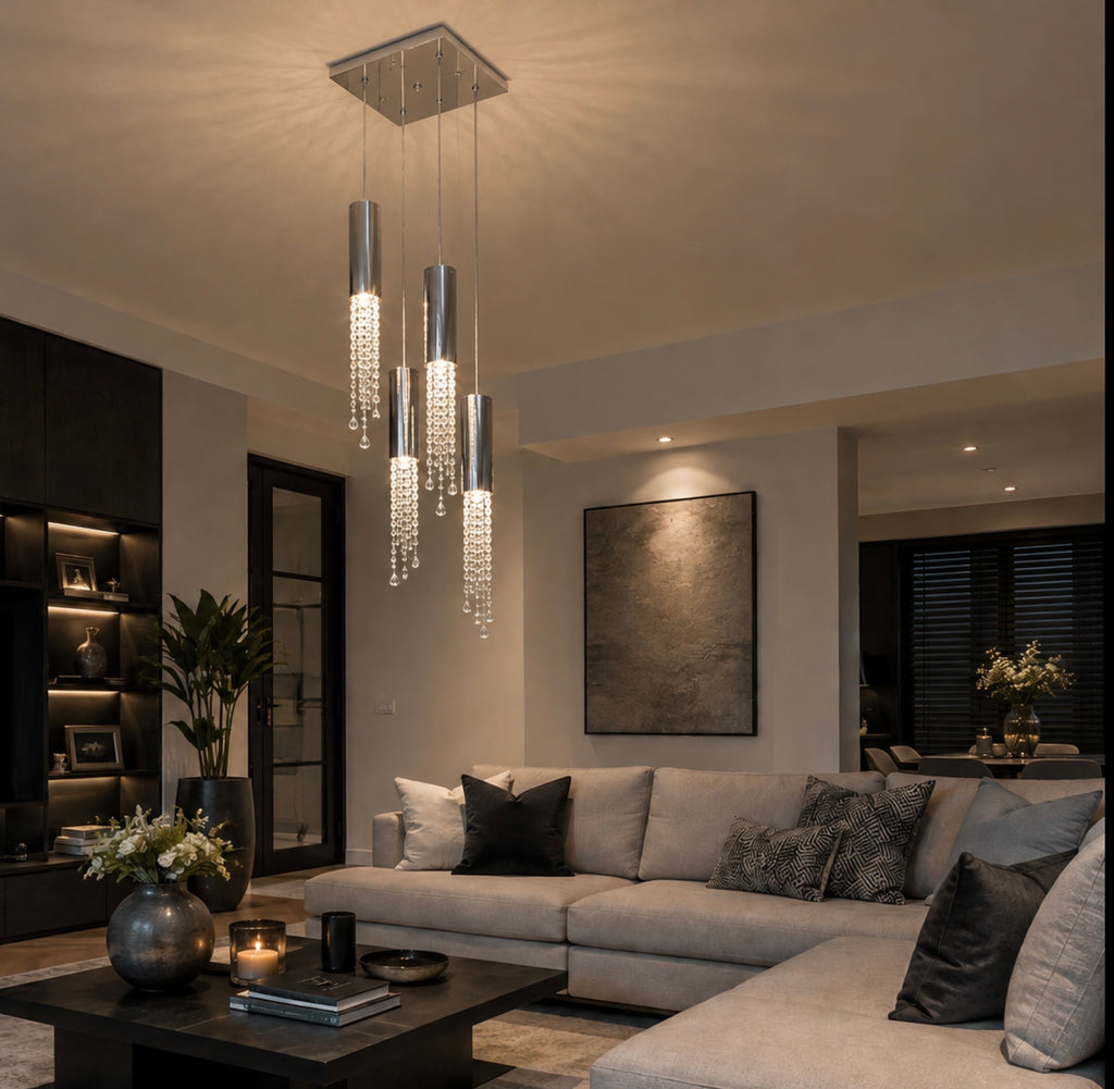 Ilfari Sexy Crystals H5 Hanglamp Chroom