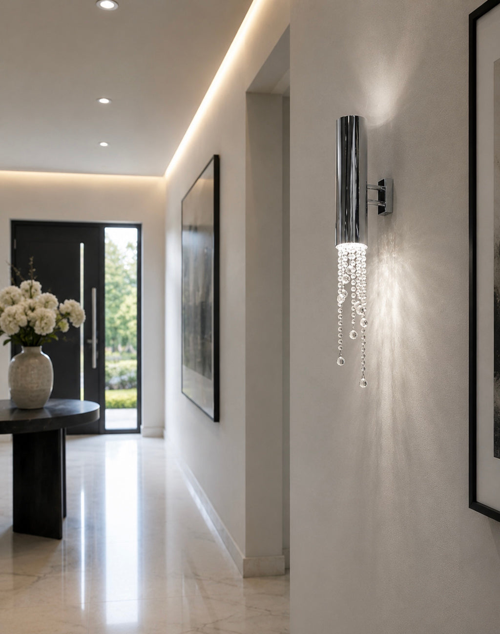 Ilfari Sexy Crystals W1+1 Wandlamp Chroom 30 cm twv € 600,00 nu voor € 195,00!