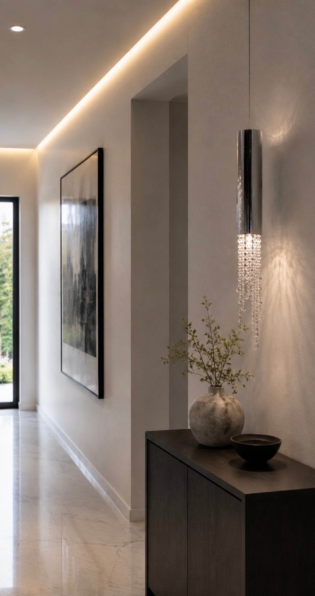 Ilfari Sexy Crystals H1 Hanglamp Chroom 40 cm twv € 650,00 nu voor € 200,00!