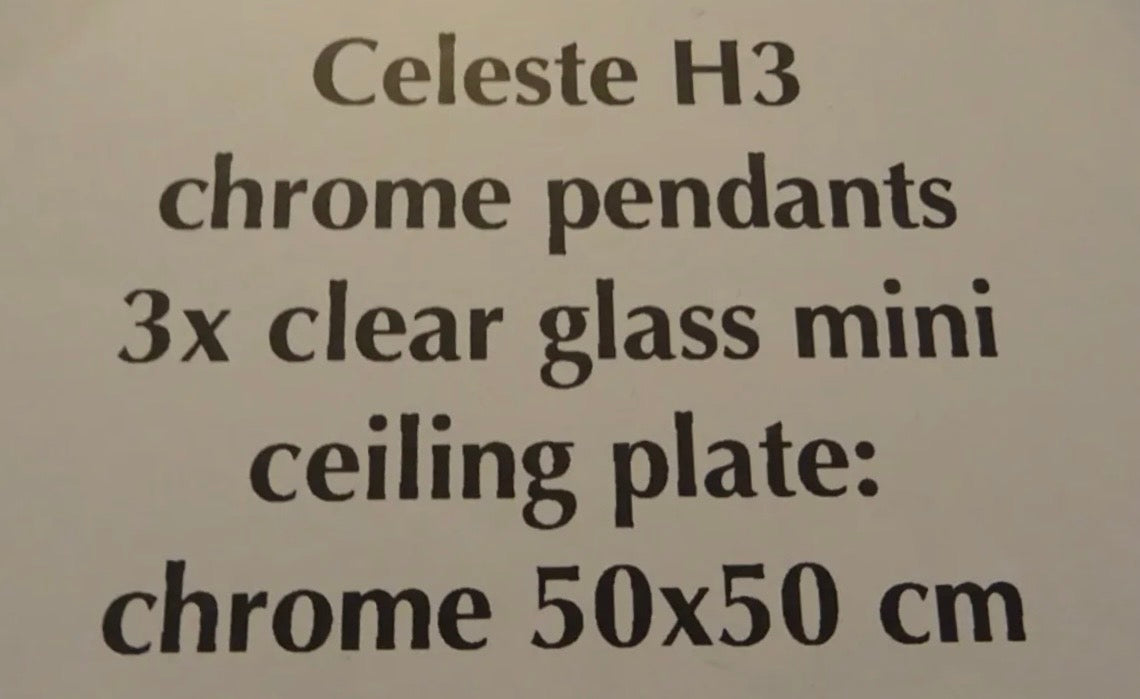 Ilfari Celeste H3 Hanglamp twv € 1500,00 nu voor € 450,00!