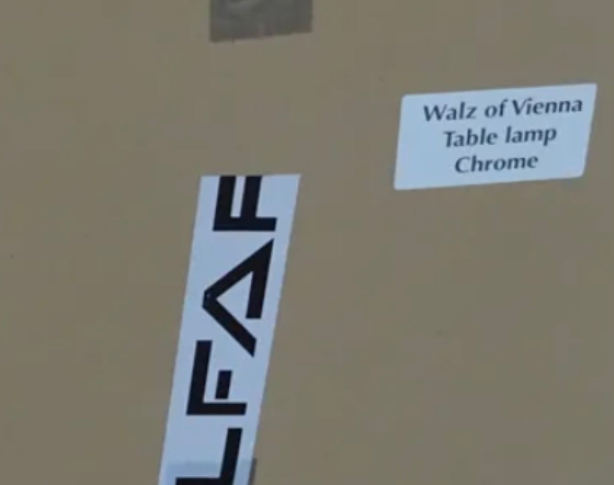 Ilfari Waltz of Vienna T4 Tafellamp twv € 1200,00 nu voor € 475,00!