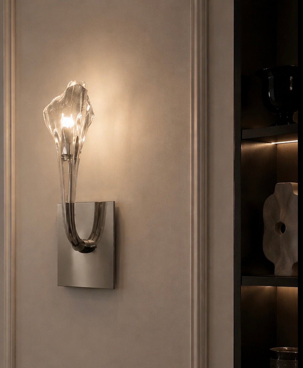 Ilfari Chill Out W1 Wandlamp Mat Nickel twv € 240,00 nu voor € 85,00!