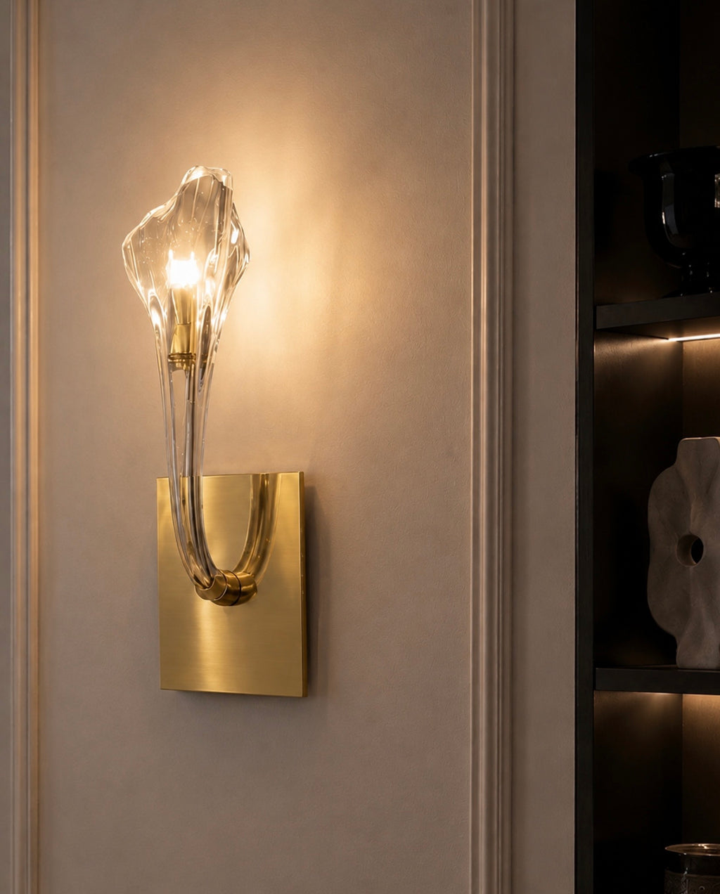 Ilfari Chill Out W1 Wandlamp Brilliant Brass twv € 270,00 nu voor € 95,00!