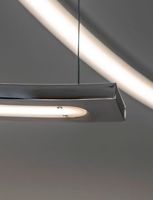 Ilfari Out of Line H1 XL Hanglamp Zwart 80 cm twv € 575,00 nu voor € 175,00!