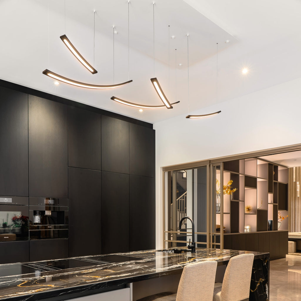 Ilfari Out of Line H1 XL Hanglamp Zwart 80 cm twv € 575,00 nu voor € 175,00!