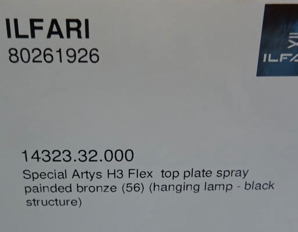 Ilfari Artys Flex H3 Hanglamp twv € 2150,00 nu voor € 775,00!