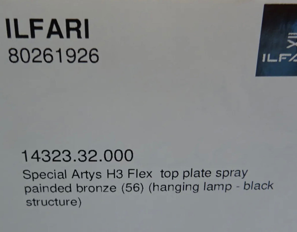 Ilfari Artys Flex H3 Hanglamp twv € 2150,00 nu voor € 775,00!