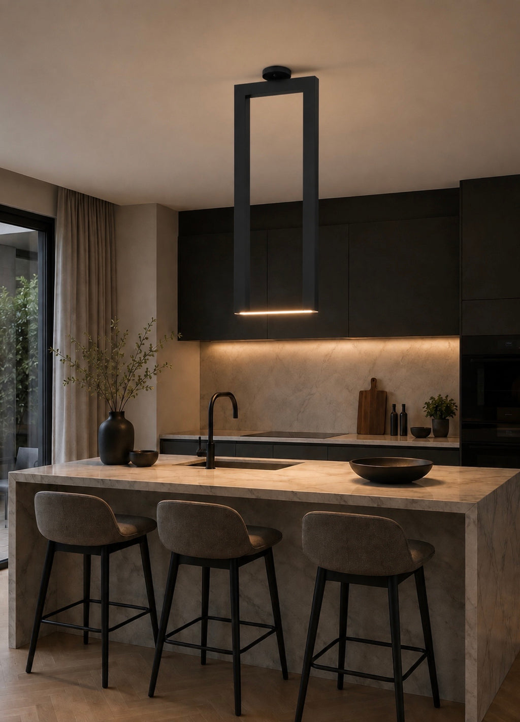 Ilfari Connect H1 Hanglamp Zwart LED twv € 580,00 nu voor € 170,00!