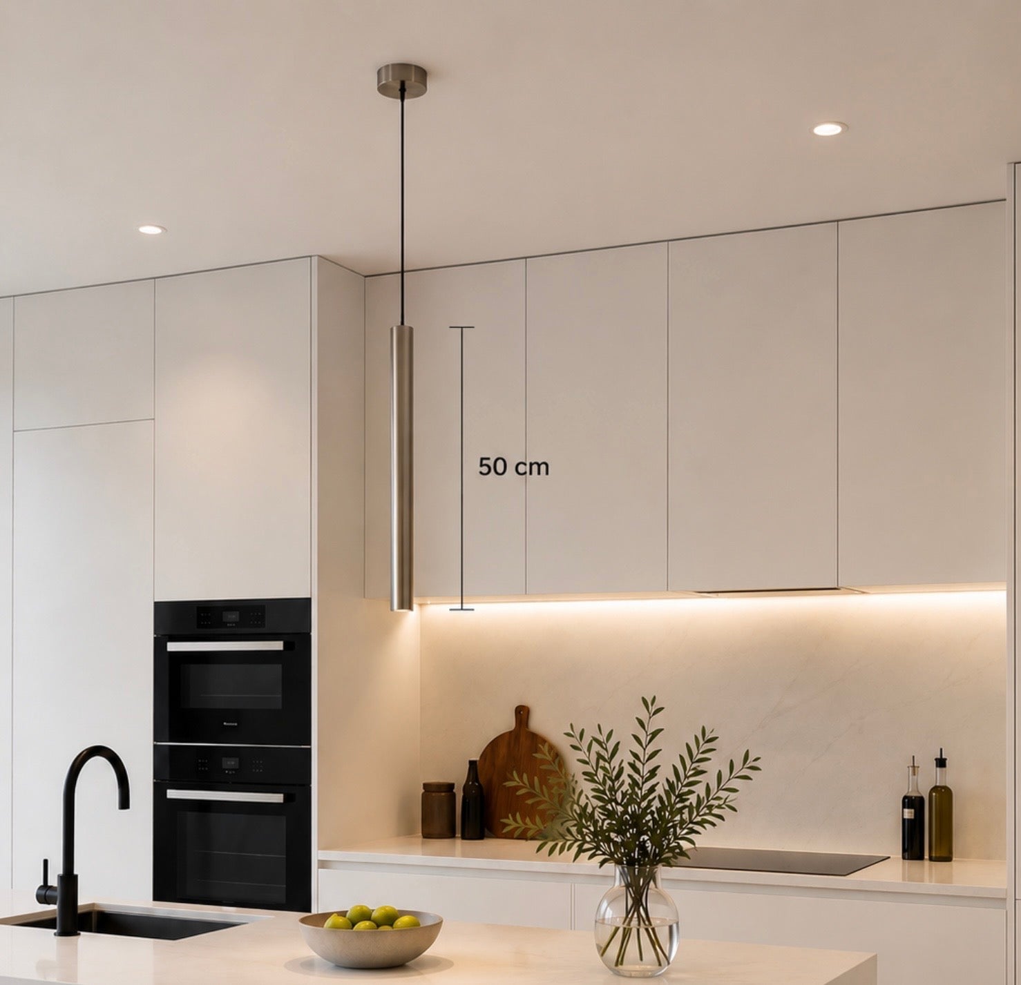 Ilfari Glow H1 Hanglamp Mat Nikkel