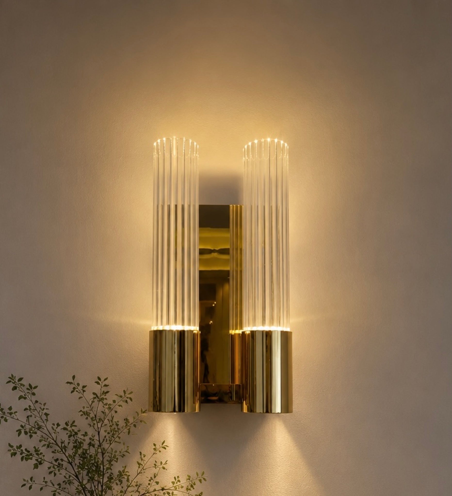 Ilfari Infinity W2 Wandlamp Brilliant Brass twv € 875,00 nu voor € 250,00!