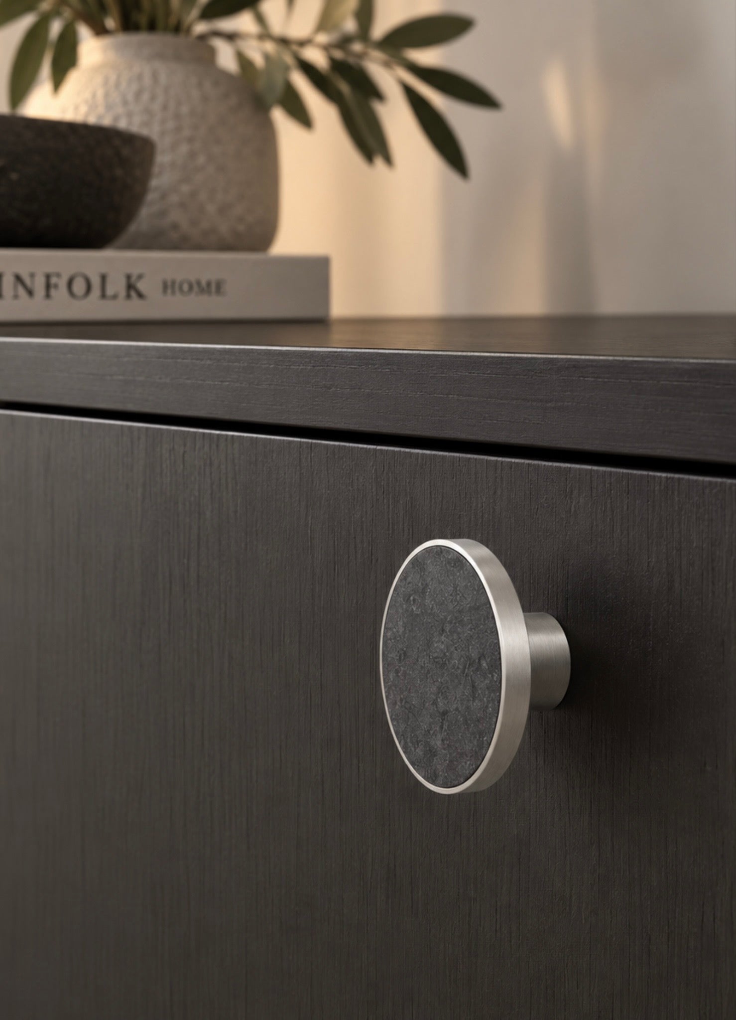 Ferm Living stone large black marble twv € 45,00 nu voor € 12,50!