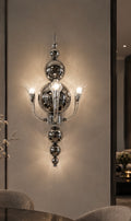 Ilfari Tears from Moon W3 Wandlamp Chrome Silver Glass
