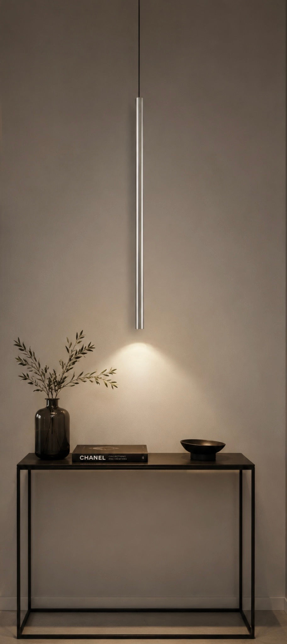 Ilfari Glow H1 Hanglamp Chrome 130 cm