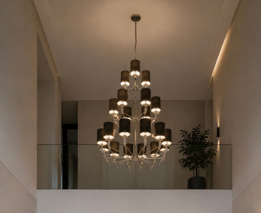 Ilfari Loving Arms H20 XXL Hanglamp Chroom Zwart